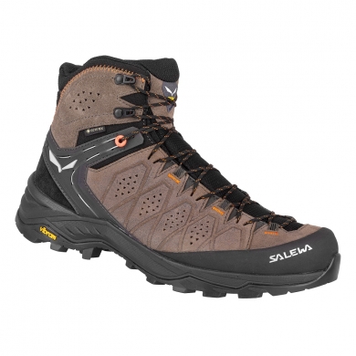 Salewa Wanderschuhe MS Alp Trainer 2 Mid GTX (Alpine, wasserdicht) braun Herren